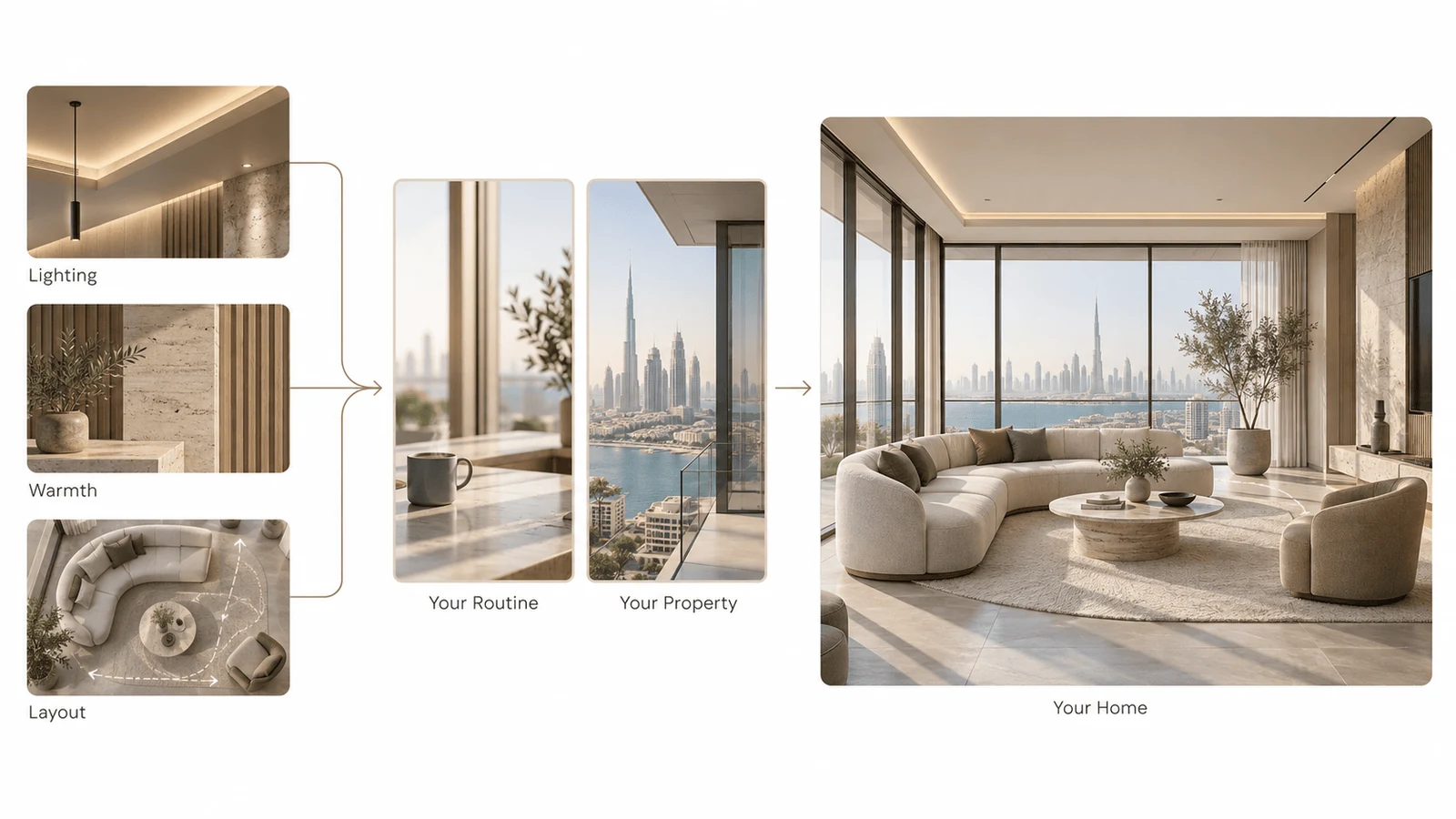 luxury interior design vision matching lighting warmth and layout to your home