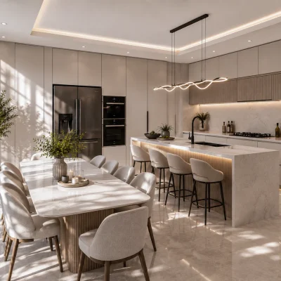 Project 5 ( Interior spaces) kitchen n dining 1