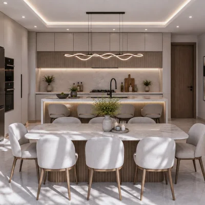 Project 5 ( Interior spaces) kitchen n dining 2
