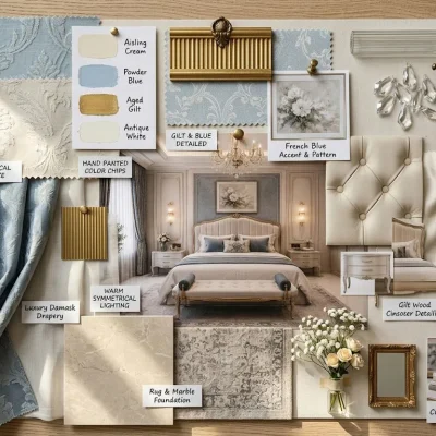 Project 6 Master Bedroom moodboard
