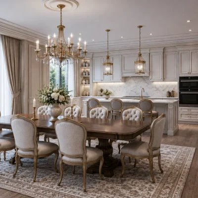 Project 6 kitchen dining area 1