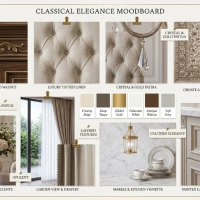 Project 6 kitchen dining area moodboard
