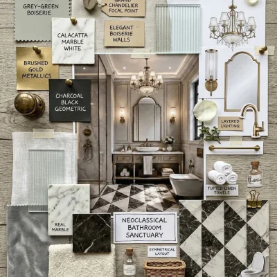 Project 6 washroom area moodboard